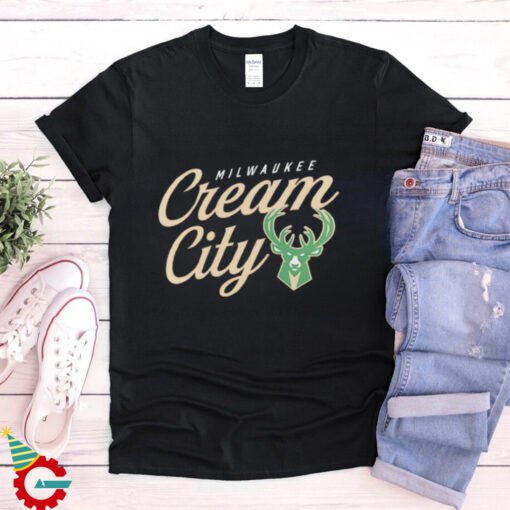 Milwaukee Bucks Cream City logo shirt