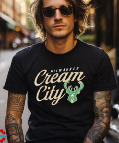 Milwaukee Bucks Cream City logo shirt