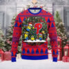 Cubs Ugly Christmas Sweater  Peanuts Snoopy And Woodstock Design