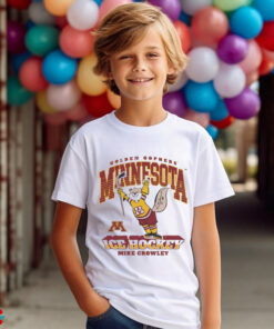 Minnesota Ice hockey mascot player shirt