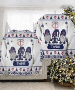 Minnesota Twins Gnomes Winter Ugly Christmas Sweater