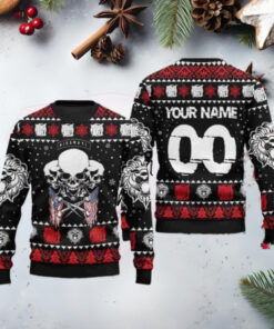 Miss May I Custom Name Christmas Sweater Chirstmas Gifts 2024 Xmas For Family And Friends Ugly Sweater