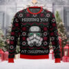 Moo deng memes Custom Name Ugly Christmas Sweater