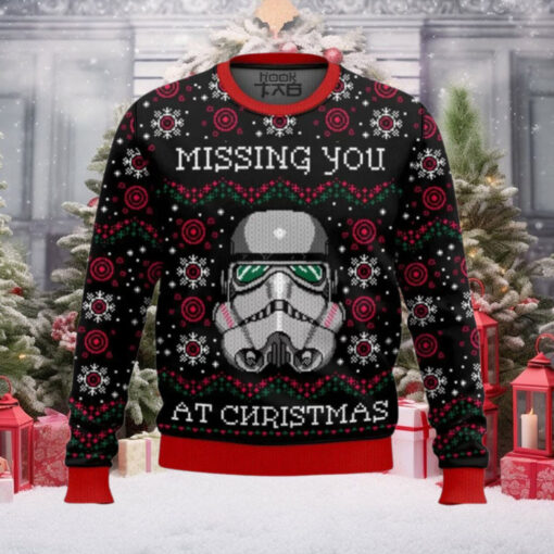 Missing You At Christmas Star Wars Ugly Sweater