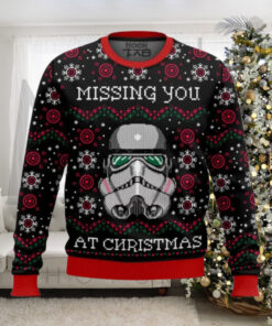 Missing You At Christmas Star Wars Ugly Sweater