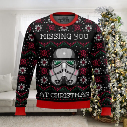 Missing You At Christmas Star Wars Ugly Sweater