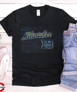 Mitchell & Ness Milwaukee Brewers #19 Cooperstown Collection 1982 Jersey