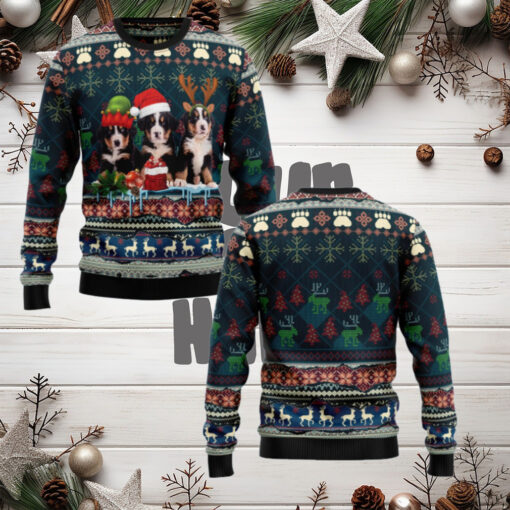 Mountain Dog Christmas Ugly Christmas Sweater