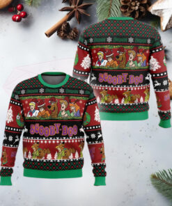 Mystery Inc Christmas Scooby Doo Ugly Christmas Sweater