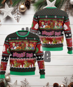 Mystery Inc Christmas Scooby Doo Ugly Christmas Sweater