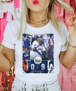 Game 1 Los Angeles Dodge 9 0 New York Mets MLB 2024 NLCS Final Score t shirt