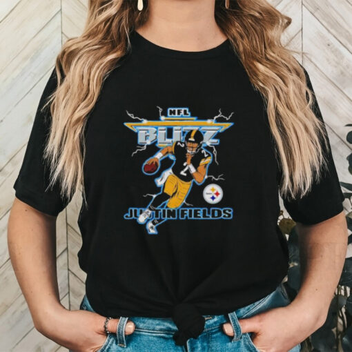 NFL Blitz Steelers Justin Fields Shirt