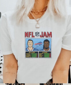 NFL Jam Bills Allen And Cook T shirt