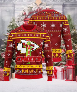 NFL Kansas City Chiefs Funny Grinch Christmas Ugly Sweater Gift For Family Ugly Christmas Sweater