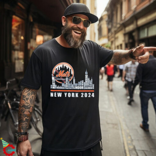 New York Mets 2024 Player Names Shirt