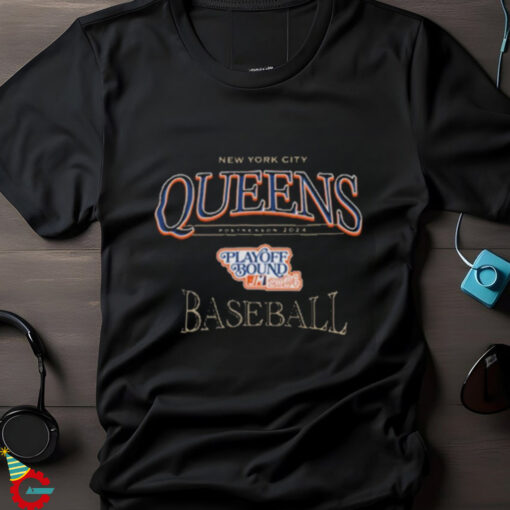 New York Mets October NY City Queens Postseason 2024 Playoff Bound JM 2024 Baseball T Shirt