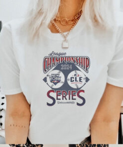 New York Yankees Vs Cleveland Guardians League Championship Series The Pennant Will Ride 2024 T shirt