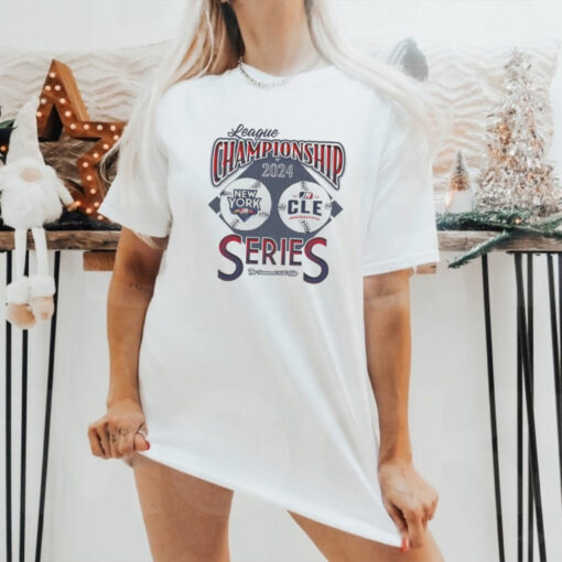 New York Yankees Vs Cleveland Guardians League Championship Series The Pennant Will Ride 2024 T shirt