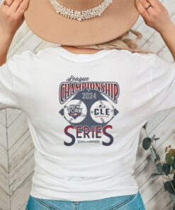 New York Yankees Vs Cleveland Guardians League Championship Series The Pennant Will Ride 2024 T shirt