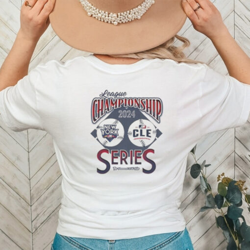 New York Yankees Vs Cleveland Guardians League Championship Series The Pennant Will Ride 2024 T shirt