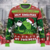 Santa Claus Christmas I Love A Man With A Beard Ugly Christmas Sweater