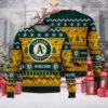 Peanuts Gang Oakland Athletics Ugly Christmas Sweater