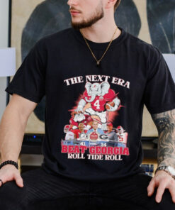 Official Alabama Crimson Tide The Next Era Beat Georgia Bulldogs Roll Tide Roll mascot shirt