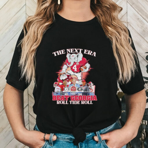 Official Alabama Crimson Tide The Next Era Beat Georgia Bulldogs Roll Tide Roll mascot shirt