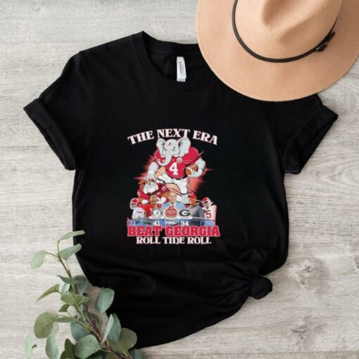 Official Alabama Crimson Tide The Next Era Beat Georgia Bulldogs Roll Tide Roll mascot shirt