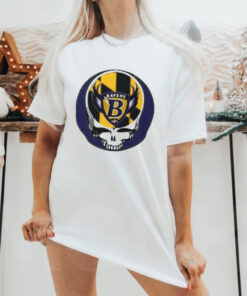 Official Baltimore Ravens NFL 2024 Ball So Hard Grateful Dead T shirt