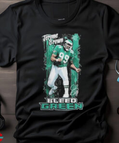 Official Bleed Green Jerome Brown Shirt