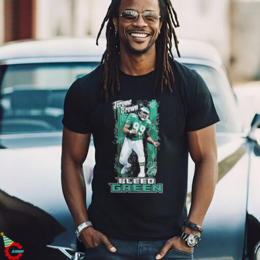 Official Bleed Green Jerome Brown Shirt