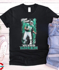 Official Bleed Green Jerome Brown Shirt