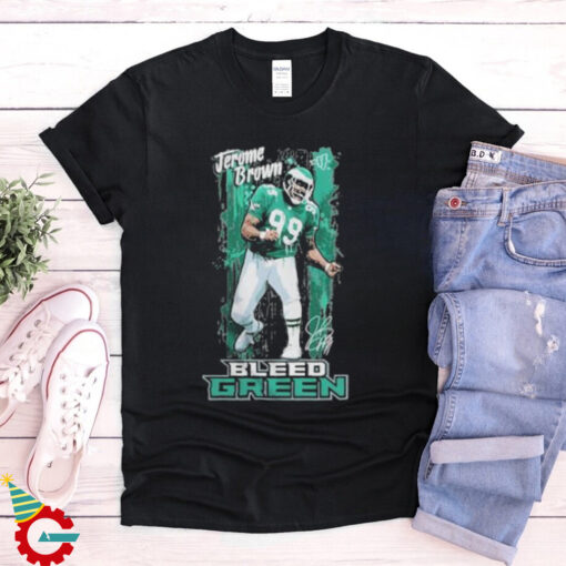 Official Bleed Green Jerome Brown Shirt