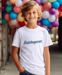 Official Buttfingerer Text Shirt