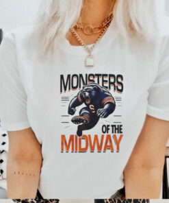 Official Chicago Pride Chicago Bear Mascot Monsters Of The Midway shirt