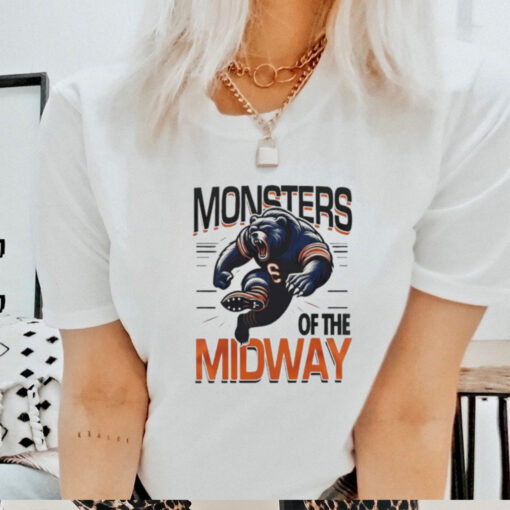 Official Chicago Pride Chicago Bear Mascot Monsters Of The Midway shirt