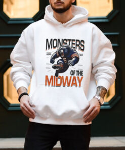 Official Chicago Pride Chicago Bear Mascot Monsters Of The Midway shirt