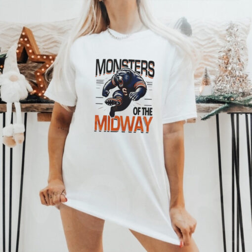 Official Chicago Pride Chicago Bear Mascot Monsters Of The Midway shirt