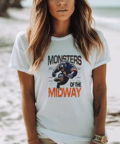 Official Chicago Pride Chicago Bear Mascot Monsters Of The Midway shirt