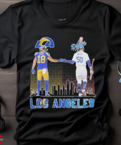 Official Cooper Kupp Los Angeles Rams X Mookie Betts Los Angeles Dodgers Shirt