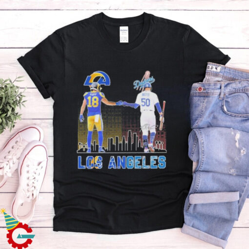 Official Cooper Kupp Los Angeles Rams X Mookie Betts Los Angeles Dodgers Shirt