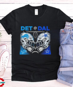 Official Detroit Lions Vs Dallas Cowboys NFL Week 6 2024 Matchup Shirt