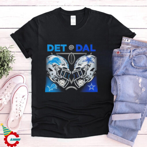 Official Detroit Lions Vs Dallas Cowboys NFL Week 6 2024 Matchup Shirt