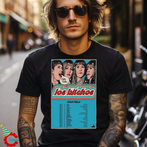 Official Los Bitchos Tour EU &UK November & December 2024 Poster Shirt