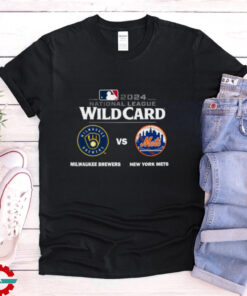 Official Milwaukee Brewers Vs New York Mets 2024 MLB National League Wild Card T shirt