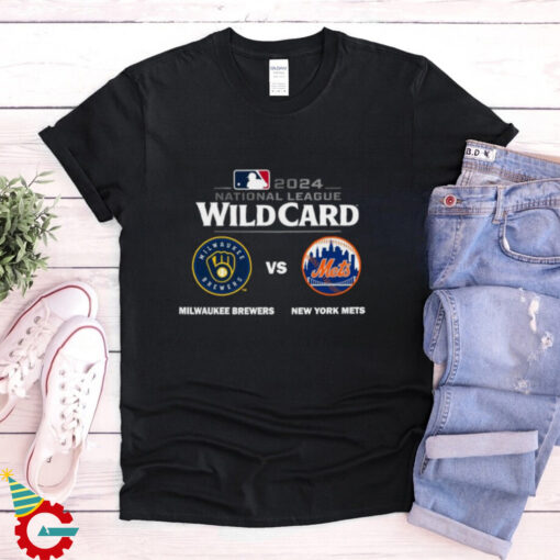 Official Milwaukee Brewers Vs New York Mets 2024 MLB National League Wild Card T shirt