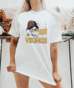 Official NFL Minnesota Vikings Showtyme Aaron Jones t shirt