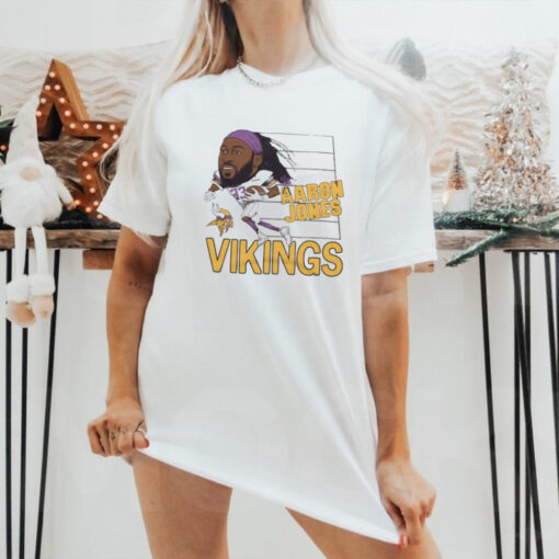 Official NFL Minnesota Vikings Showtyme Aaron Jones t shirt