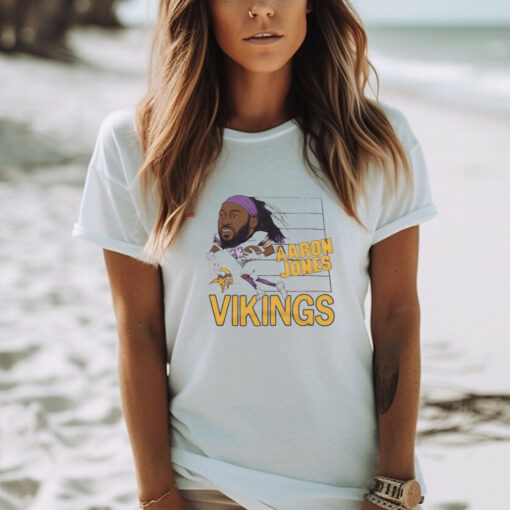 Official NFL Minnesota Vikings Showtyme Aaron Jones t shirt